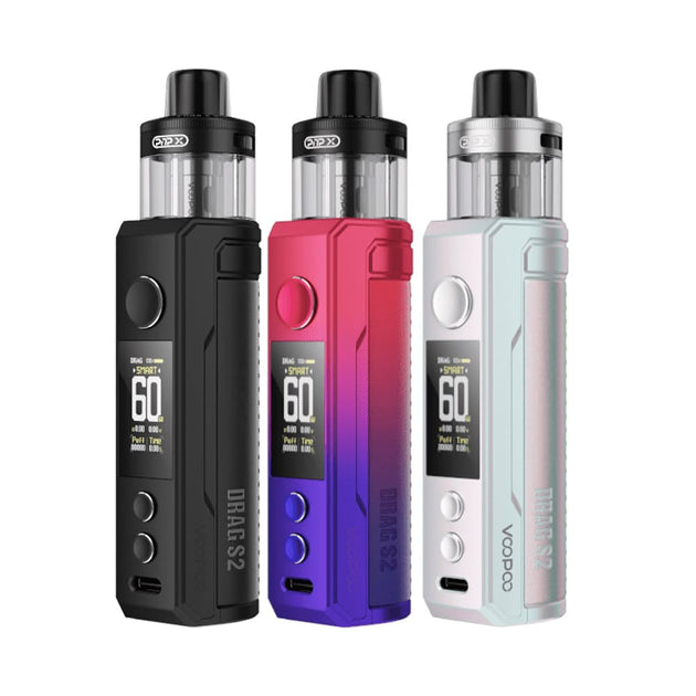 VooPoo Drag S2 60W Pod Kit (Internal Battery) | Vape City