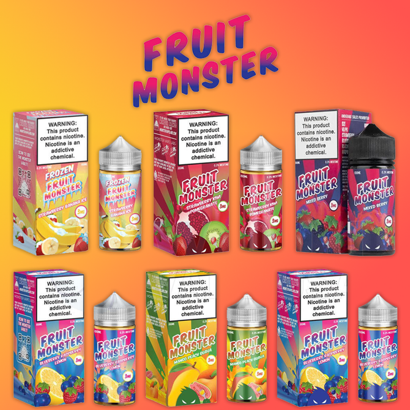 Fruit Monster Collection 100ml | Vape City Fruit Monster Collection 100ml | Vape City