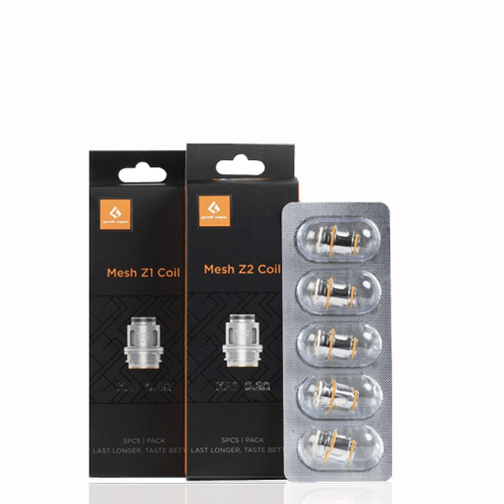 GeekVape Mesh Z Replacement Coils (Pack of 5) | For the Zeus Tank | Vape City GeekVape Mesh Z Replacement Coils (Pack of 5) | For the Zeus Tank | Vape City