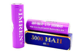 IMREN 40AMP 3000MAH 18650 Batteries